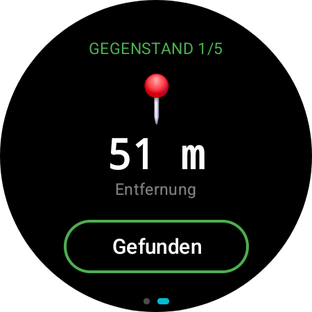 Näherungsalarm auf der Smartwatch